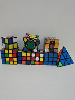 Rubiks Cube Puzzle Cube Toy 8 Piece Lot